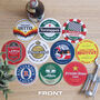 Formula One 2022 Double Sided Beer Mats X10, thumbnail 1 of 6