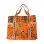 Reversible Jungle Print Quilted Cotton Tote Bag, thumbnail 3 of 6