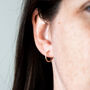 Small Gold Hoops, thumbnail 2 of 3