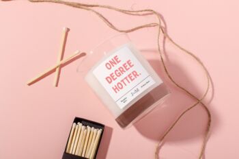 One Degree Hotter Graduation Candle Gift, 3 of 6