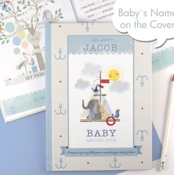Personalised Baby Year Book, 8 of 11