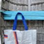 Blooper Large Upcycled Sailcloth Beach Bag, thumbnail 5 of 5