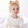 Embroidered Personalised Name Knitted Jumper, thumbnail 2 of 6