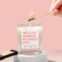 Best Make Up Artist Candle Gift, thumbnail 1 of 6