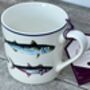 Fish Patterned Mug, thumbnail 2 of 3