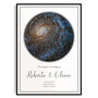Personalised Star Map Print Celestial Star Design, thumbnail 1 of 12
