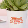 Personalised 'Blooming Brilliant' Flower Pot Gift For Teacher, thumbnail 2 of 4