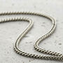 Men's Sterling Silver Curb Chain, thumbnail 7 of 7