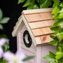 Personalised Wooden Bird Nest Box, thumbnail 10 of 11