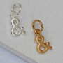 Personalised Couples Initial Necklace, thumbnail 2 of 7