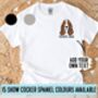 Show Cocker Spaniel Adult T Shirt, thumbnail 1 of 6