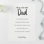 Things We Love About Dad Print, thumbnail 2 of 6