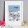 Personalised Guildford Print, thumbnail 1 of 10