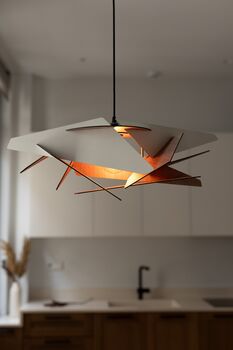 Handcrafted Wooden Pendant Light, 8 of 8