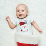 Personalised Santa 'My 1st Christmas' Baby Vest, thumbnail 1 of 5