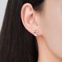 Sterling Silver Angel Stud Earrings, thumbnail 6 of 12
