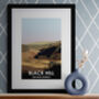 Black Hill Peak District Art Print, thumbnail 1 of 4