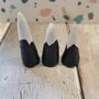 Handmade Three Clay Cone Ring Holders With Disc Stand, thumbnail 5 of 6