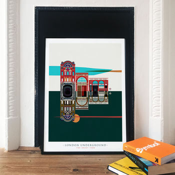 The Forgotten Stations Of The London Art Print, 2 of 4