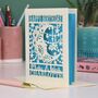 Personalised Laser Cut Birthday Card Make A Wish, thumbnail 1 of 11