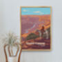 Grand Canyon National Park USA Travel Poster Art Print, thumbnail 5 of 8