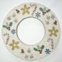 Floral Mosaic Hanging Indoor Wreath Decoration, thumbnail 5 of 11