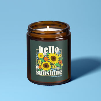 Hello Sunshine Scented Candle Gift, 4 of 6