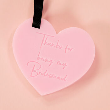 Bridesmaid Thank You Scent Heart, 5 of 10