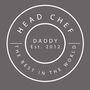 Dad, Daddy, Grandfather, Father's Day Head Chef Apron, thumbnail 4 of 9