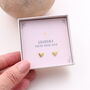'Grandma's Solid Gold' Knot Earrings, thumbnail 1 of 3