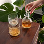 Personalised Stacking Whisky Decanter And Tumblers Set, thumbnail 5 of 7