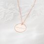 Sterling Silver Large Esme Personalised Name Necklace, thumbnail 4 of 7