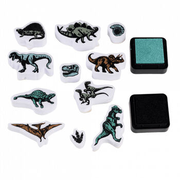 Dinosaur Set Of Mini Stamps, 2 of 3