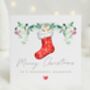 Red Christmas Stocking *Fully Personalised, thumbnail 2 of 2