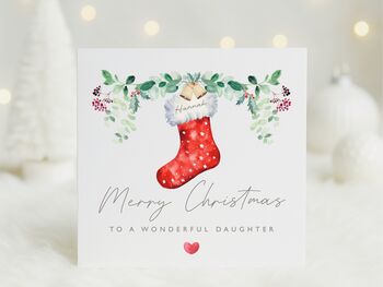 Red Christmas Stocking *Fully Personalised, 2 of 2
