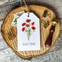 Flower Place Card Luggage Tags, thumbnail 8 of 12