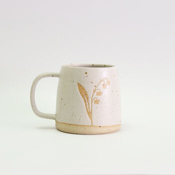 Lily Of The Valley Stoneware Mug, 4 of 4