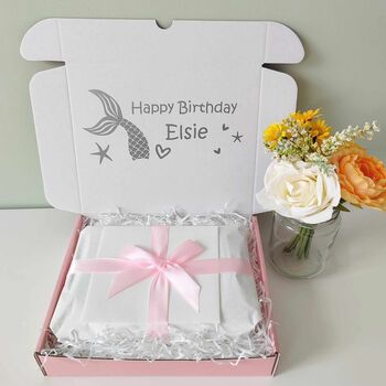 Personalised Birthday Girl Mermaid Gift Set, 2 of 12