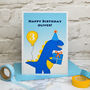 'Dinosaur' Personalised Birthday Card For Children, thumbnail 2 of 4