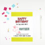 Happy Birthday To The Best… Family Member Cards, thumbnail 4 of 5