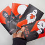 Love Boo Gothic Ghost Valentines Card, thumbnail 3 of 3