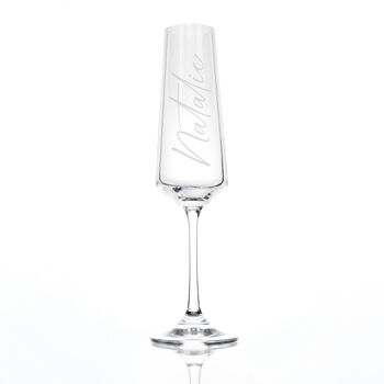 Personalised Elegance Champagne Flute, 8 of 8