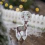 Personalised Wooden Advent With Reindeer, thumbnail 4 of 4