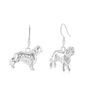 Sterling Silver King Charles Spaniel 3D Earrings, thumbnail 4 of 7