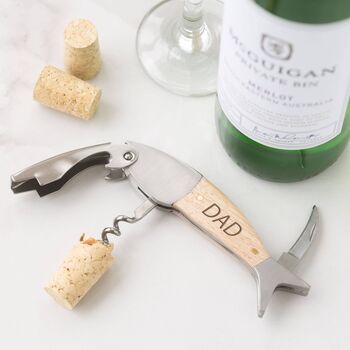 Personalised Father's Day Fish Corkscrew, 2 of 5