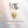 Golden Wedding Anniversary Scented Luxury Card Gift Boxed, thumbnail 2 of 9