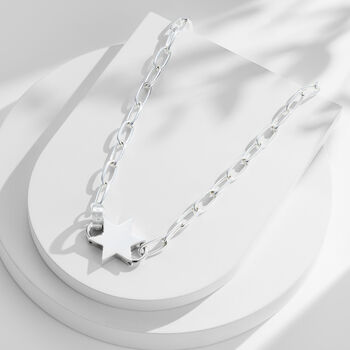 Super Star Double Padlock Necklace, 2 of 4