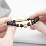 Personalised Men's Golden Lion Bracelet, thumbnail 3 of 8