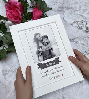 Personalised Couples Photo Frame, 2 of 3
