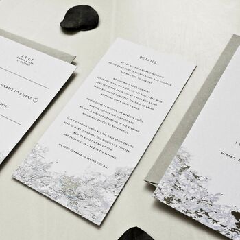Marble And Foil Invitation Suite, 2 of 6